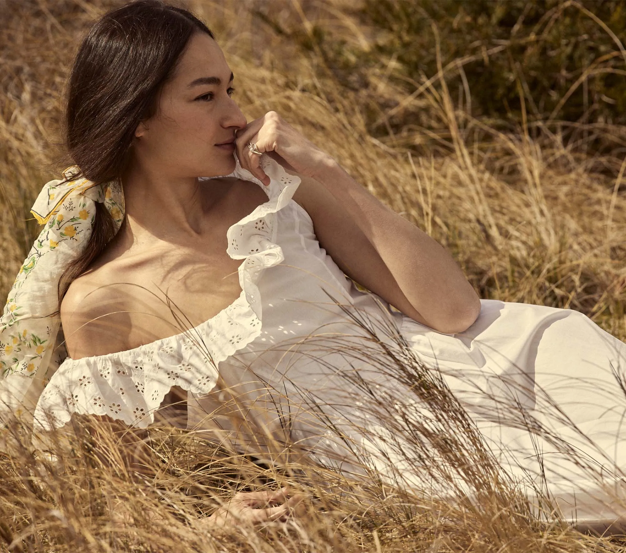 HMD -- LIESEL DRESS -- SALT sold by Doen product image thumbnail 3