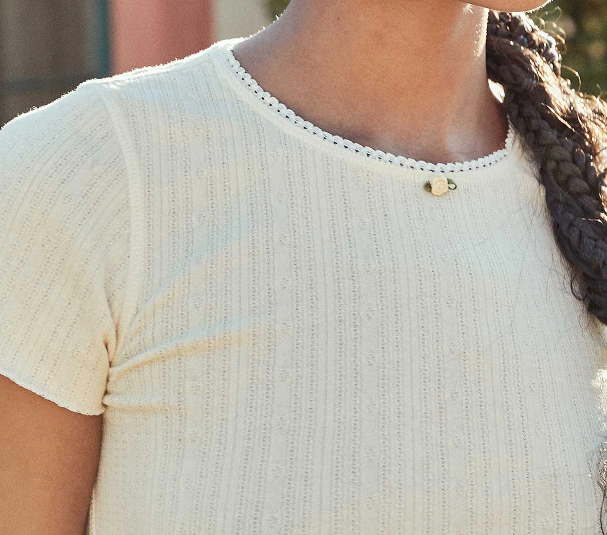 HMD -- VIVI TEE -- LEMON sold by Doen product image thumbnail 3