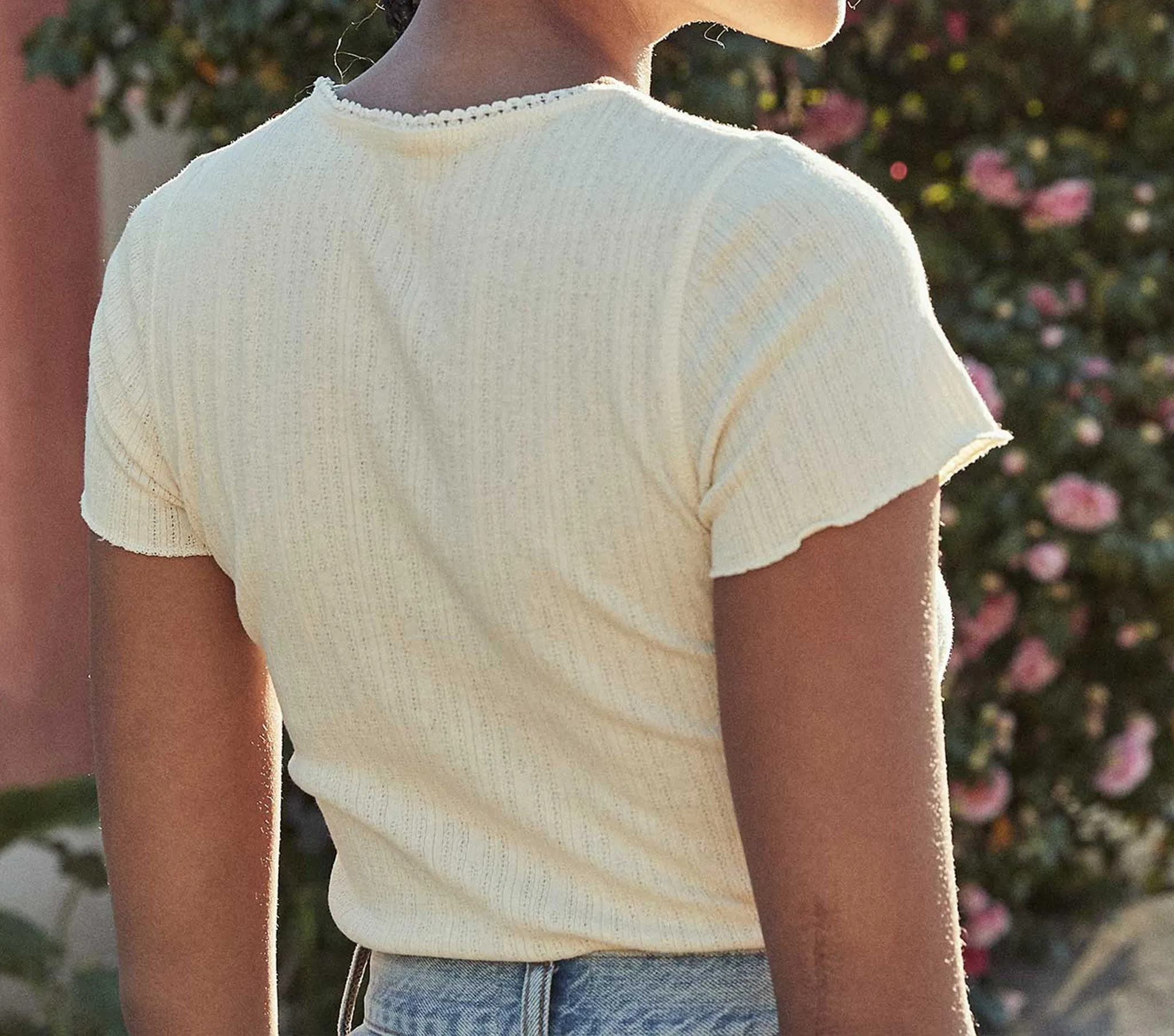 HMD -- VIVI TEE -- LEMON sold by Doen product image thumbnail 2