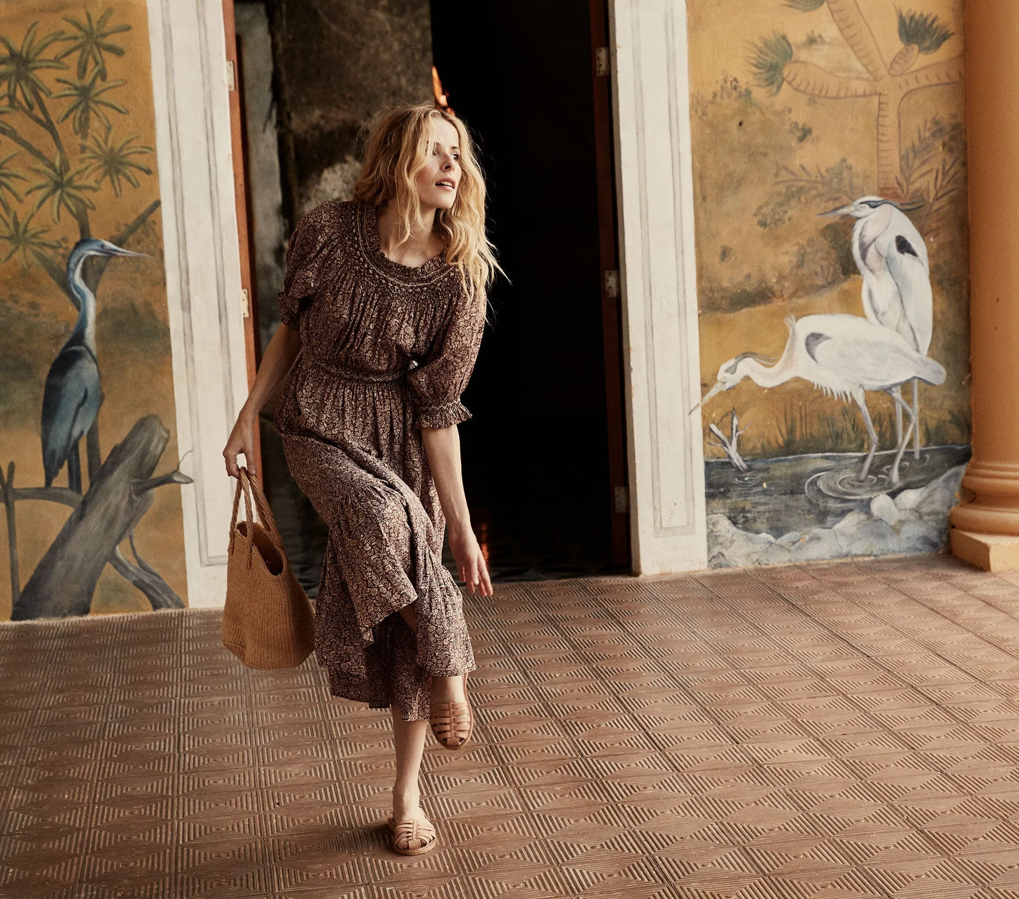 HMD -- ISIDORE DRESS -- TERRA GARDEN BLOOM sold by Doen