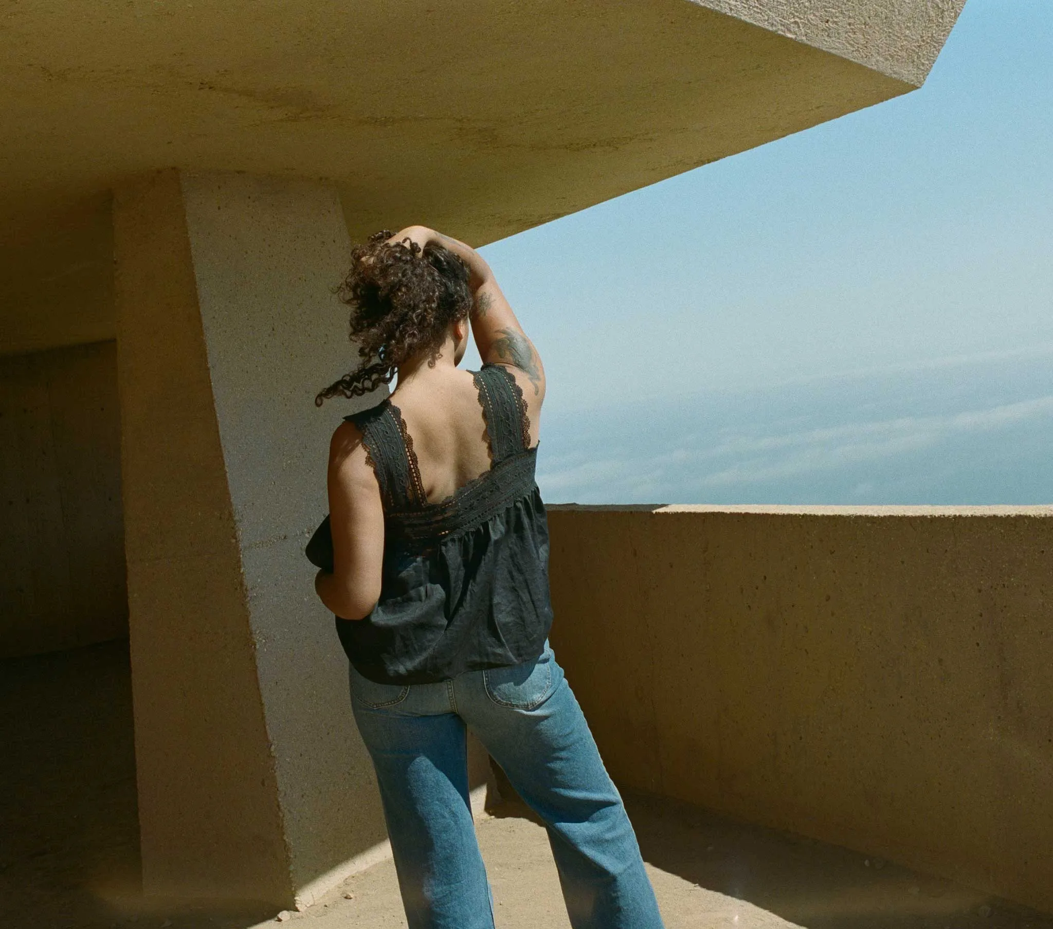 HMD -- VERA TANK -- BLACK sold by Doen product image thumbnail 3