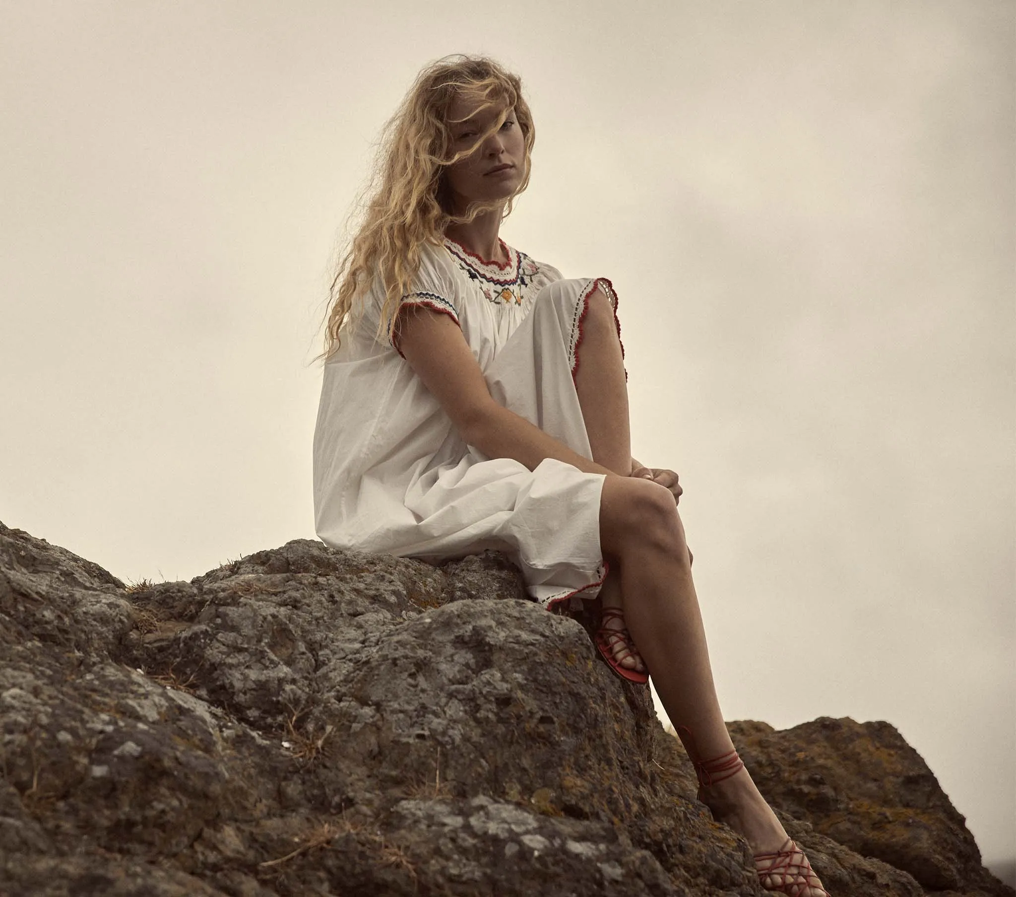 HMD -- HAVEN DRESS -- SALT sold by Doen