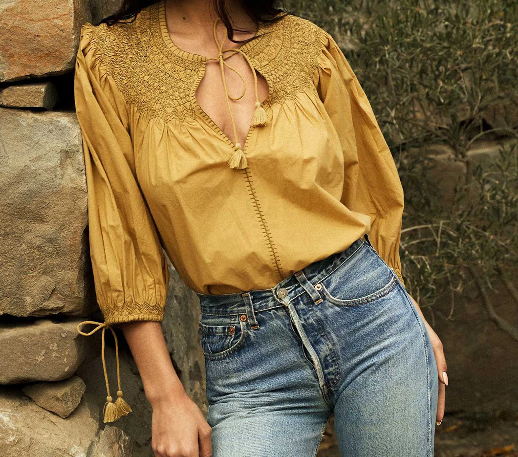 HMD -- ARISTE TOP -- WHEAT sold by Doen