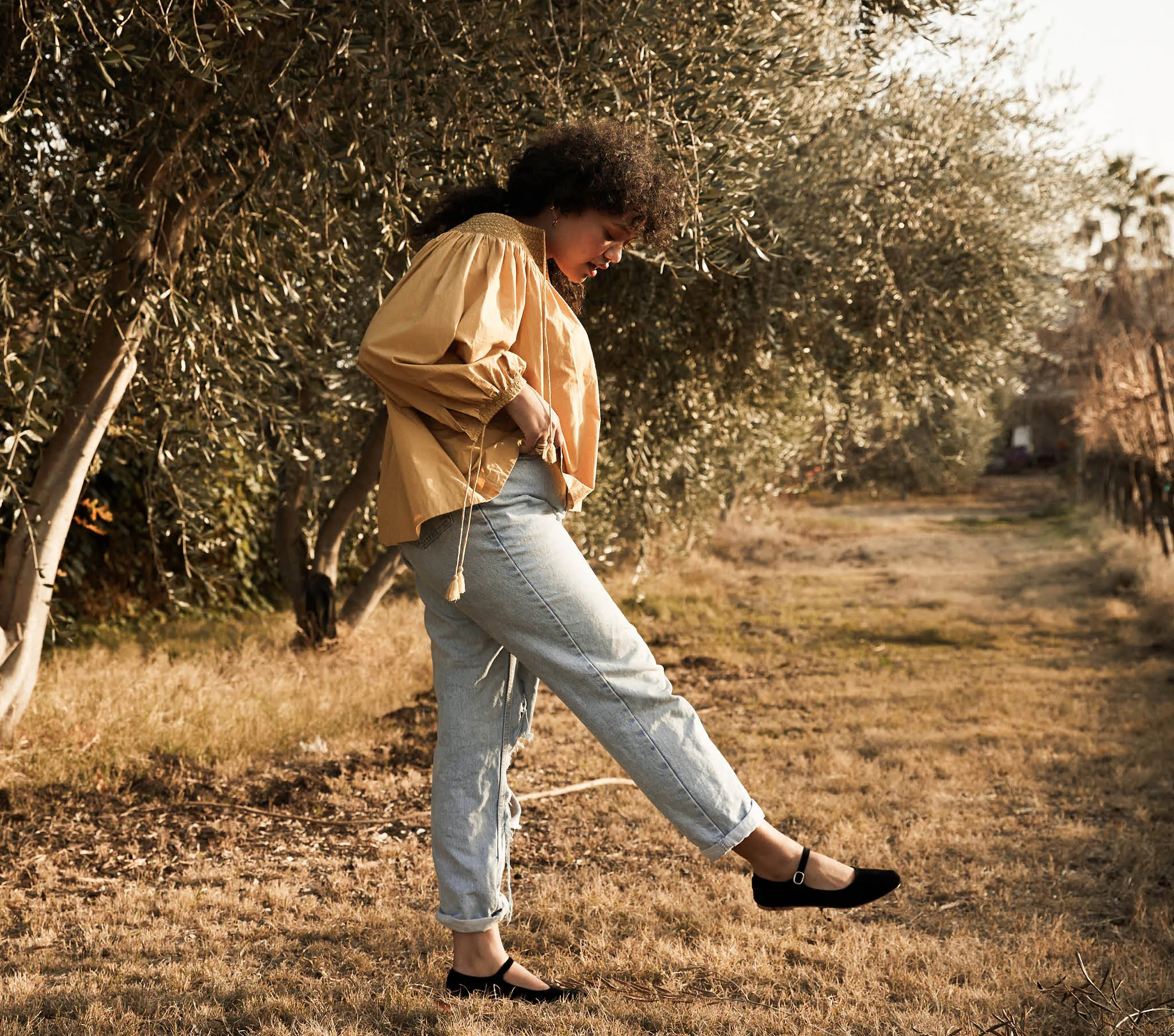 HMD -- ARISTE TOP -- WHEAT sold by Doen product image thumbnail 5