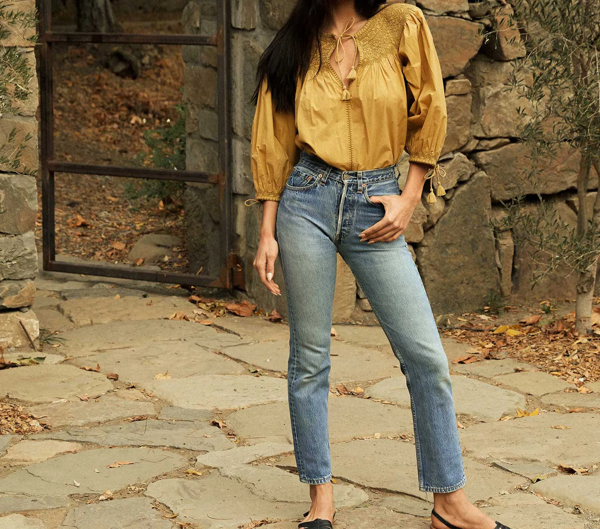 HMD -- ARISTE TOP -- WHEAT sold by Doen product image thumbnail 2