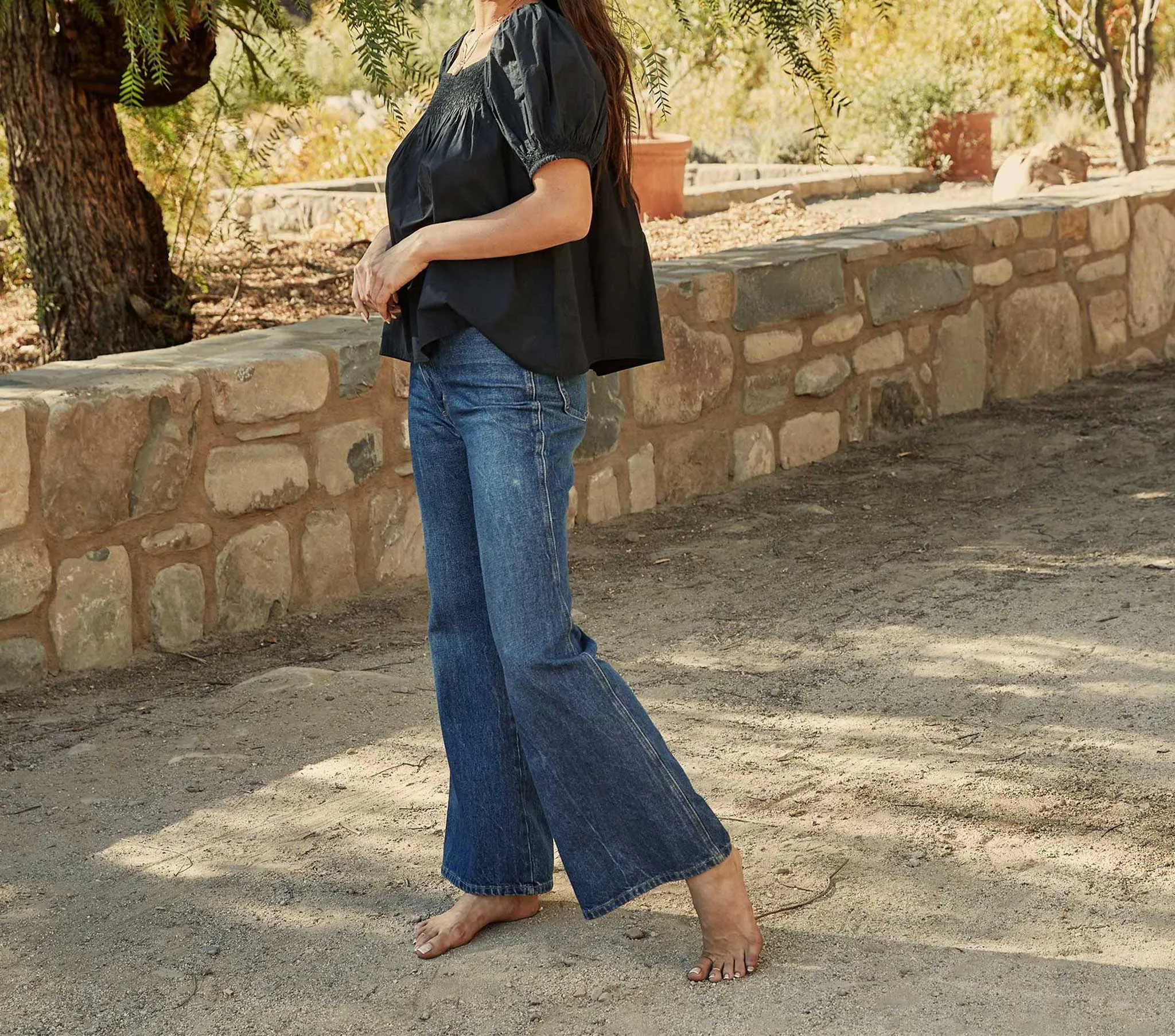 HMD -- GAIL TOP -- BLACK sold by Doen product image thumbnail 3