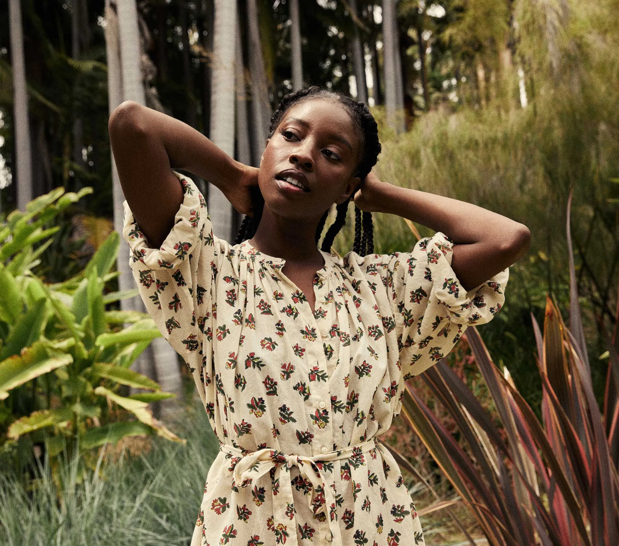 HMD -- JO DRESS -- SOLSTICE CANYON BLOSSOMS sold by Doen product image thumbnail 3