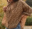 HMD -- THE JANE BLOUSE -- GOLDEN MESA FLOR sold by Doen