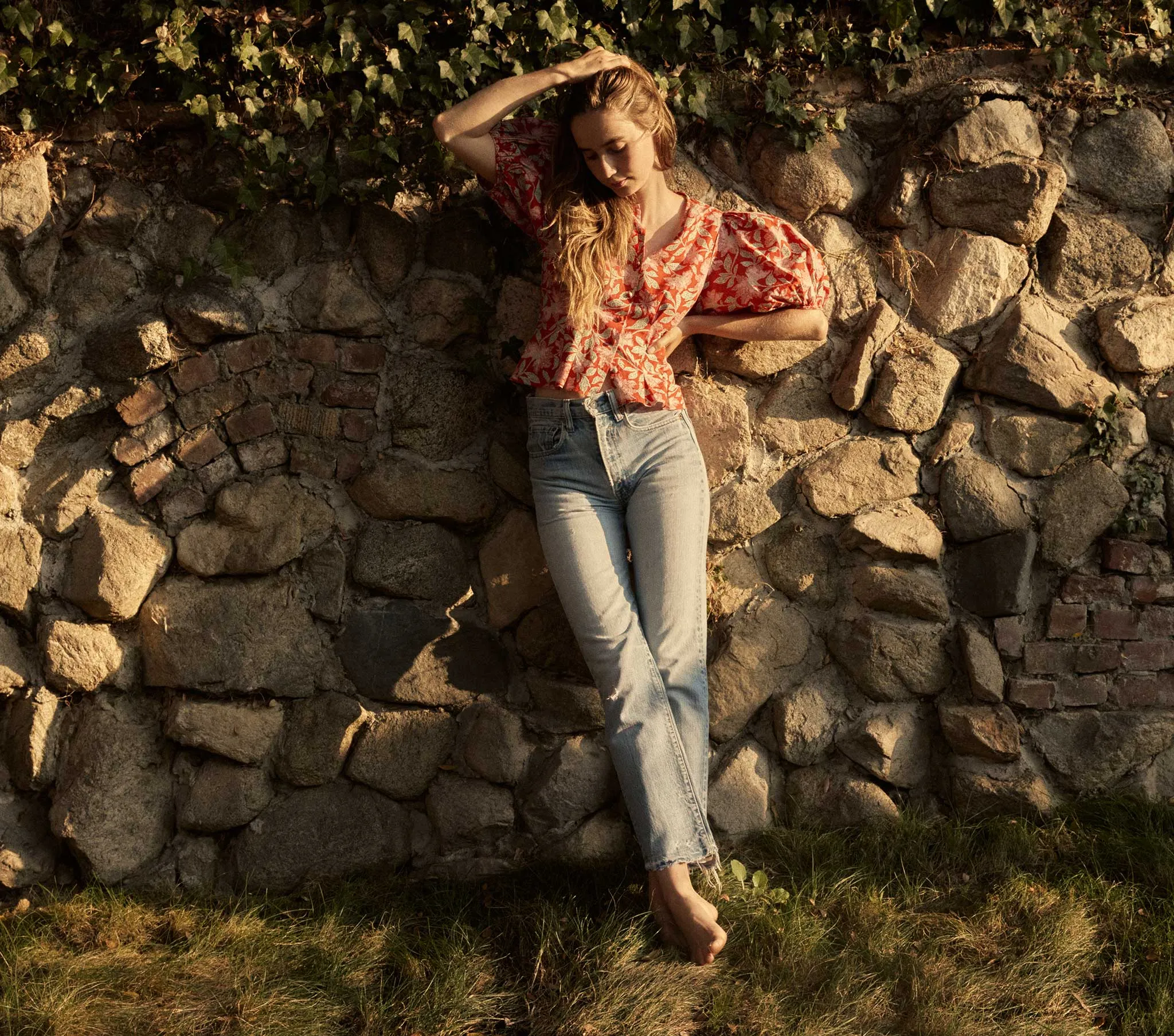 HMD -- CHELLE TOP -- JARDIN MARJORELLE sold by Doen product image thumbnail 3