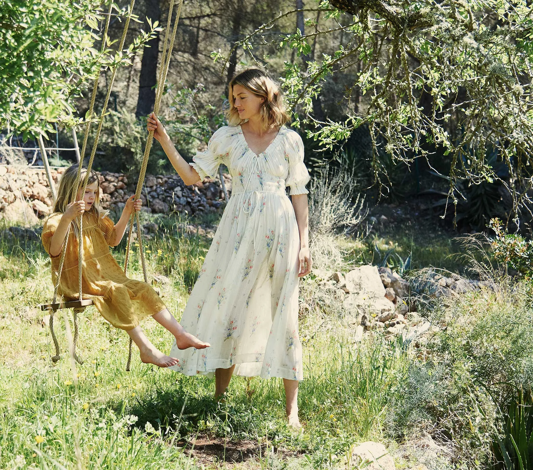 HMD -- ISCHIA DRESS -- PAINTED BOUQUET sold by Doen product image thumbnail 4