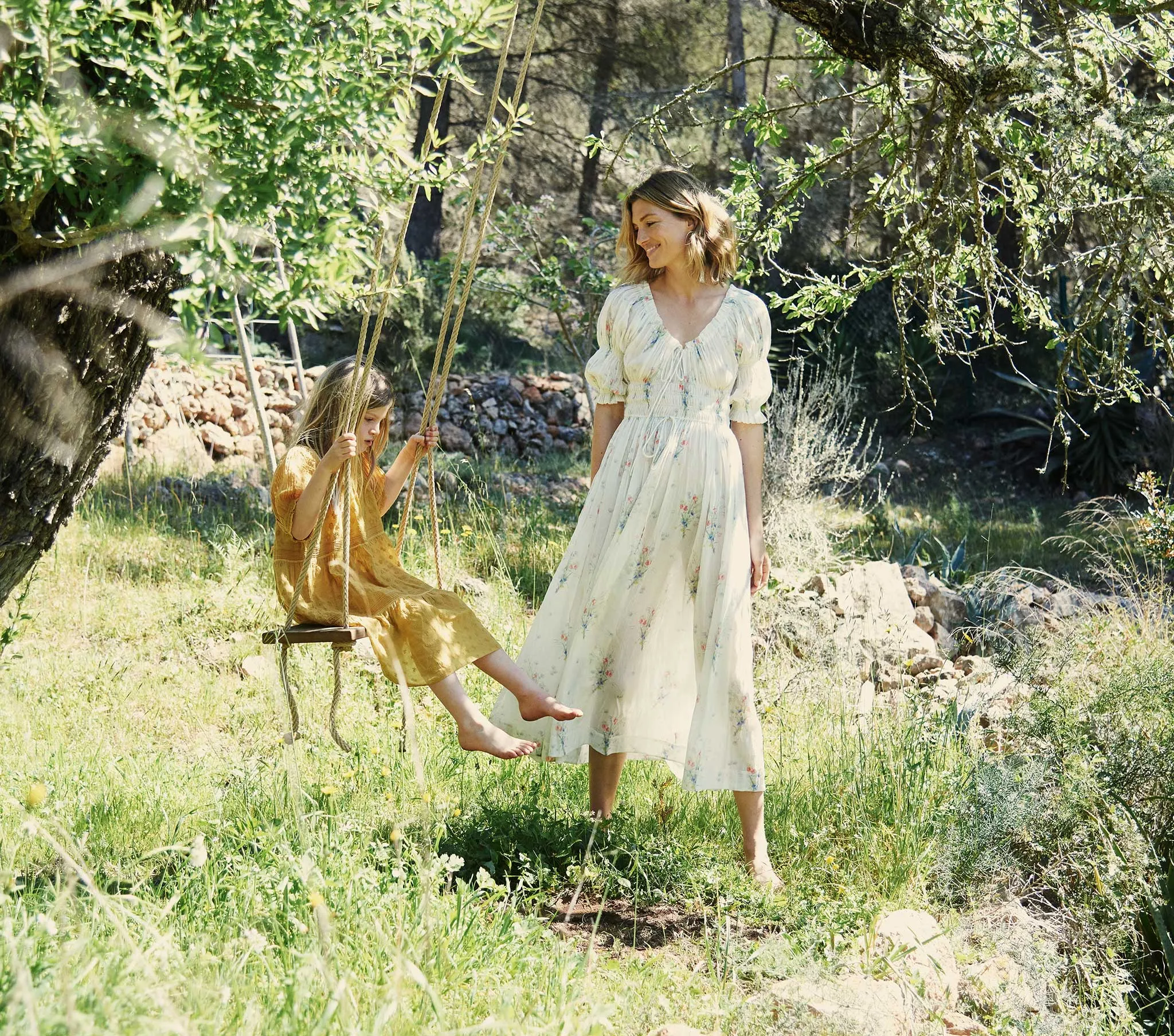 HMD -- ISCHIA DRESS -- PAINTED BOUQUET sold by Doen product image thumbnail 2