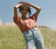 HMD -- JUNE TOP -- TIERRA sold by Doen