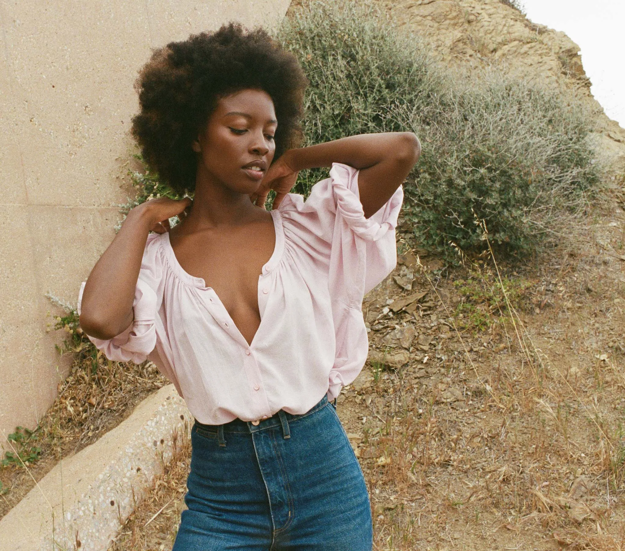 HMD -- JEANNE TOP -- WISTERIA sold by Doen product image thumbnail 5