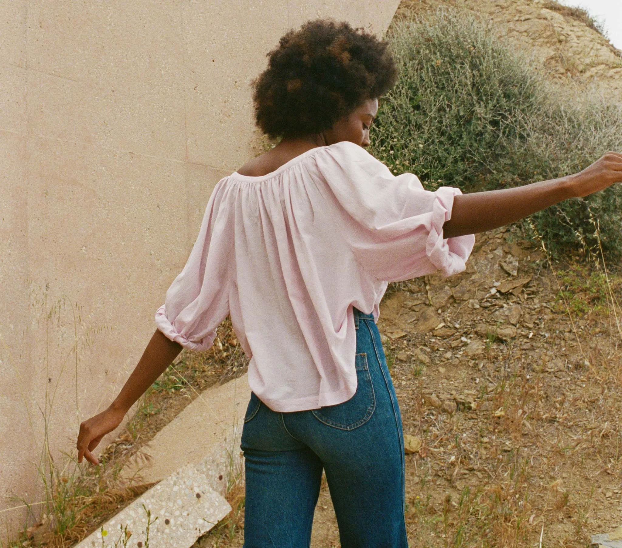 HMD -- JEANNE TOP -- WISTERIA sold by Doen product image thumbnail 4