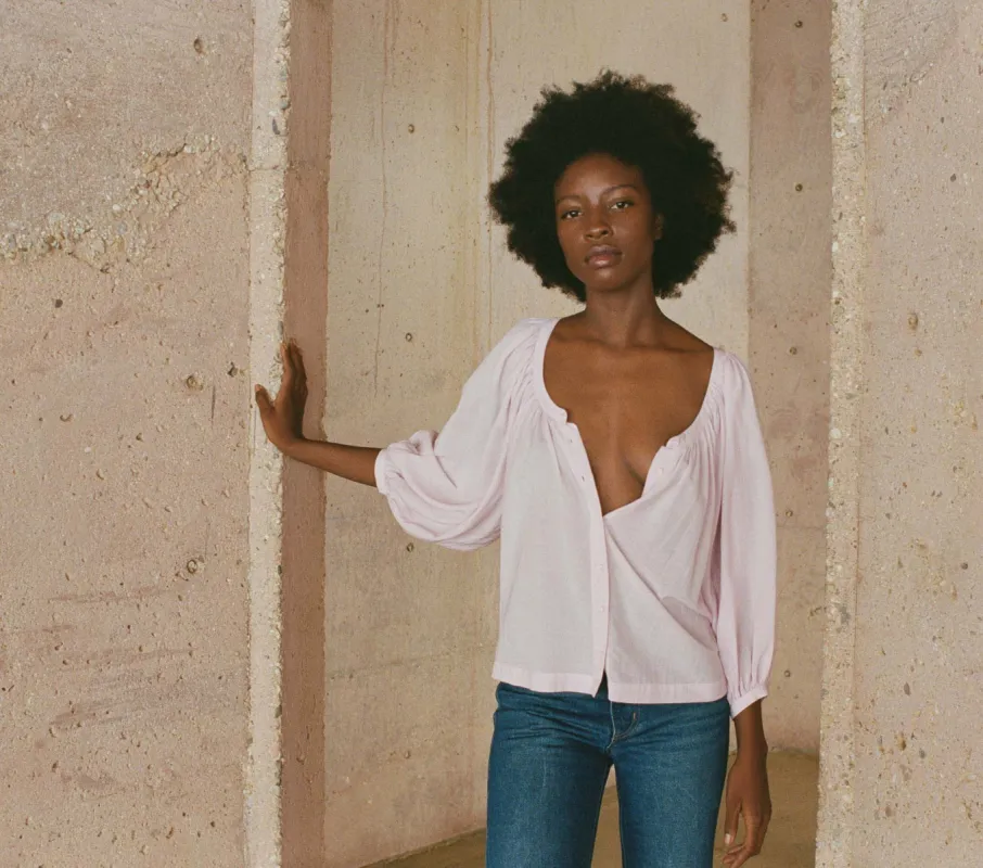 HMD -- JEANNE TOP -- WISTERIA sold by Doen