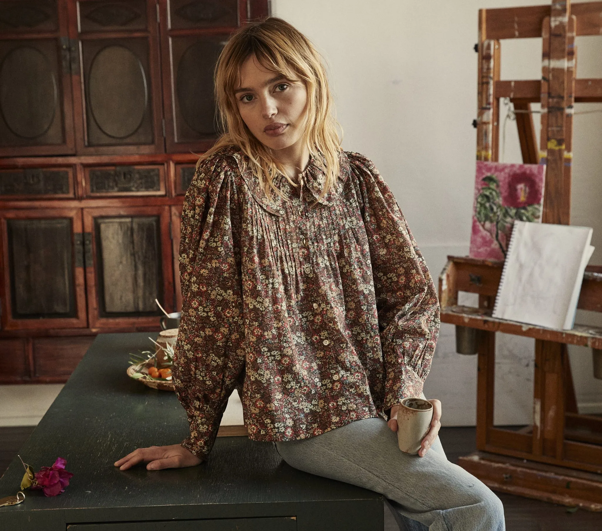 HMD -- PIERRETTE TOP -- ARLENE'S FLOWERS sold by Doen product image thumbnail 2