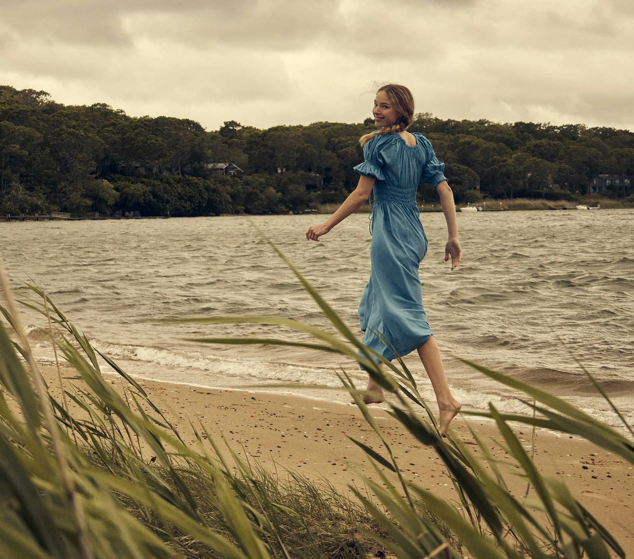 HMD -- ISCHIA DRESS -- MEDALLION BLUE sold by Doen product image thumbnail 4