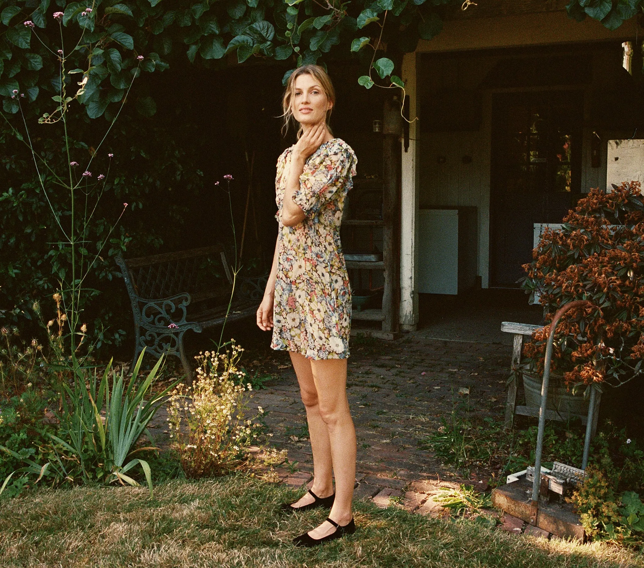 HMD -- BAUDOIN DRESS -- ALICE FLORAL sold by Doen