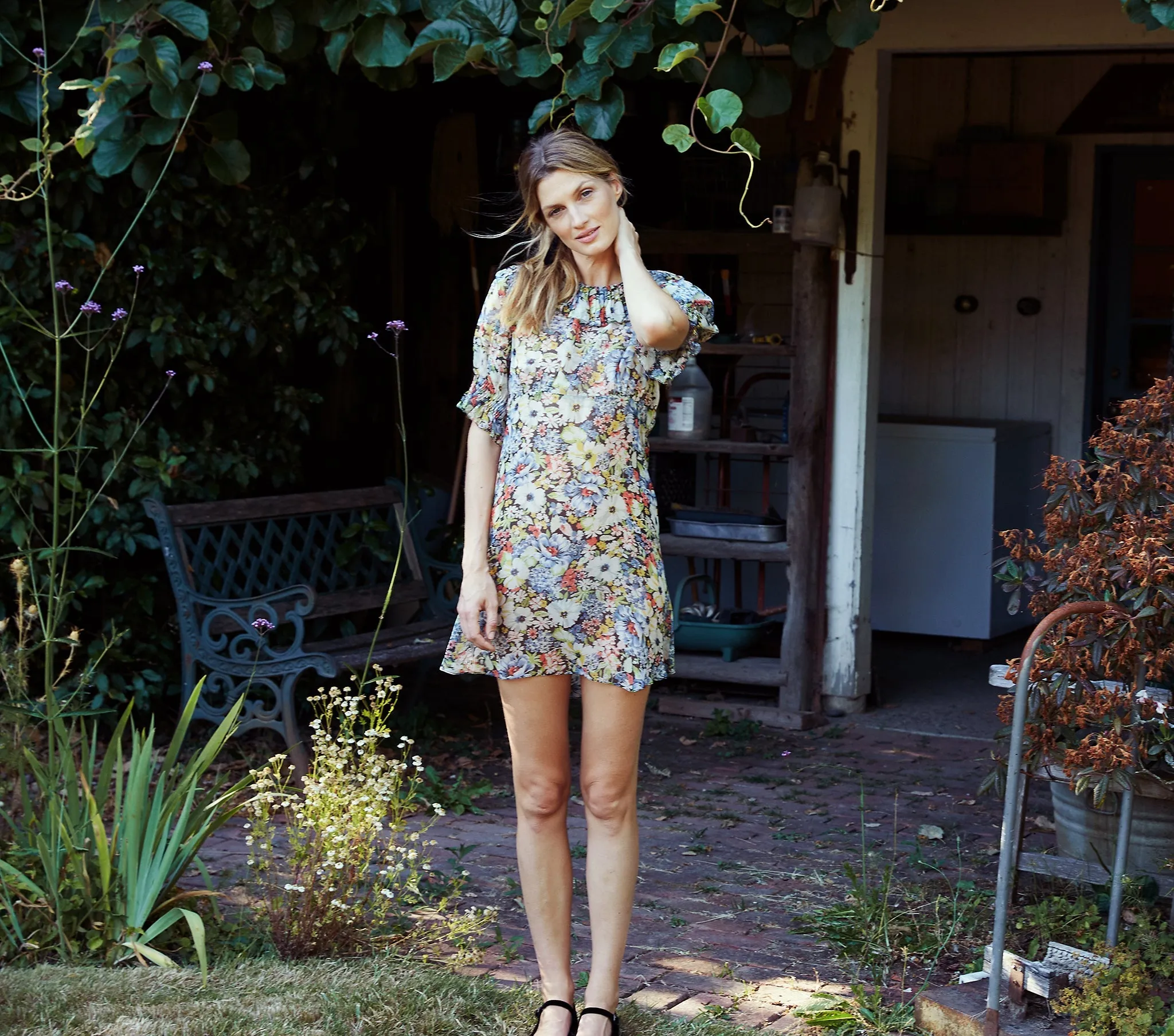 HMD -- BAUDOIN DRESS -- ALICE FLORAL sold by Doen product image thumbnail 5