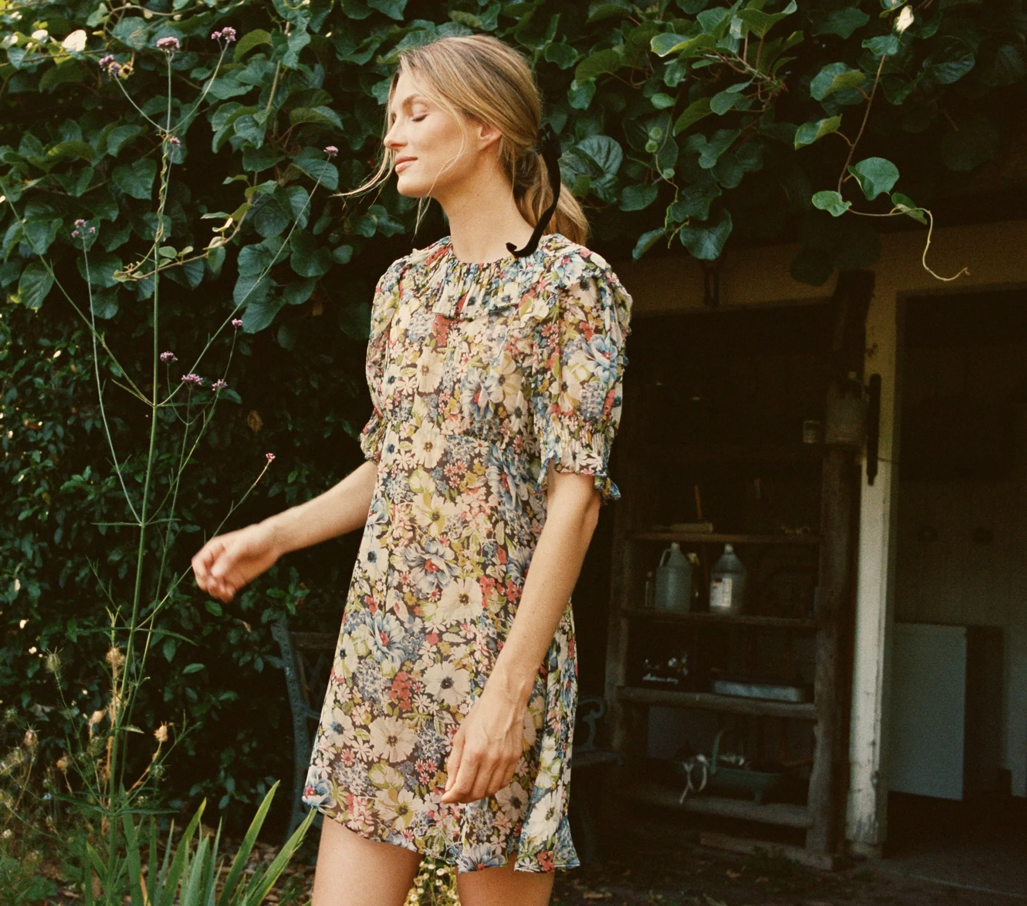 HMD -- BAUDOIN DRESS -- ALICE FLORAL sold by Doen product image thumbnail 3