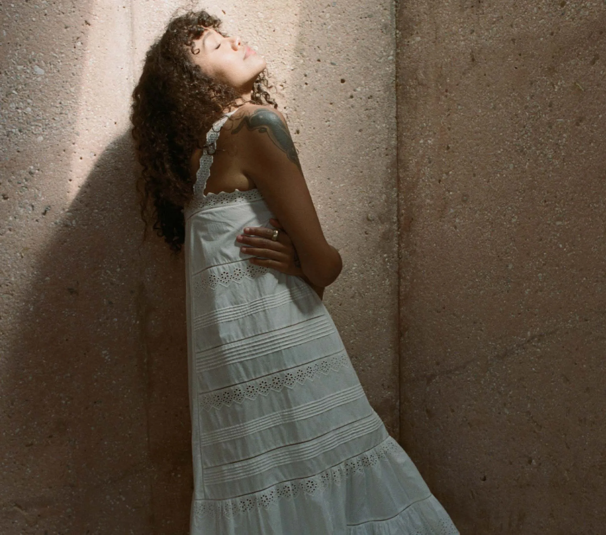 HMD -- SYMPHONY NIGHTGOWN -- SALT sold by Doen product image thumbnail 3