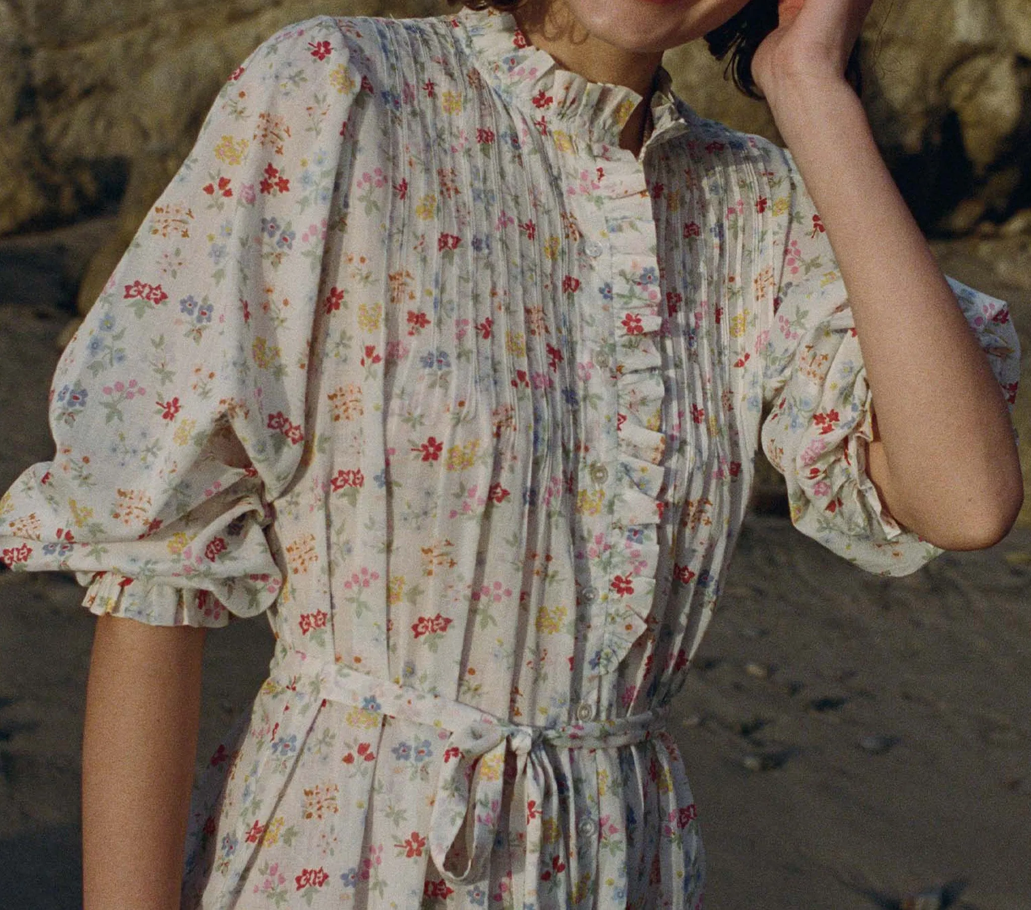 HMD -- STANTON DRESS -- SPRING BOUQUET FLORAL sold by Doen