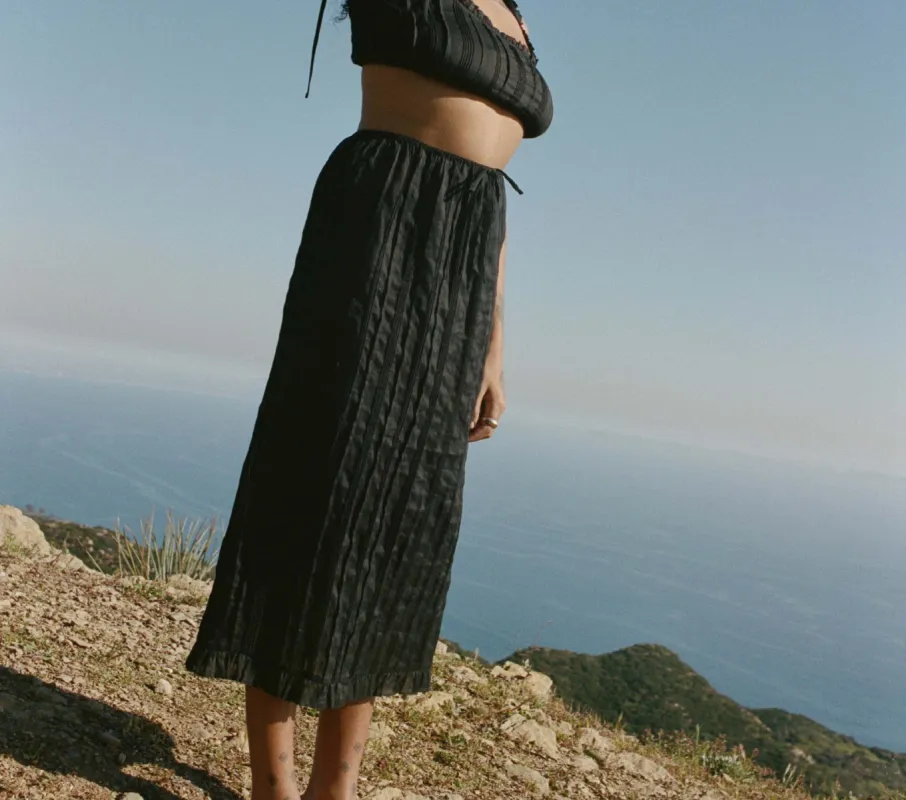 HMD -- RENAUD SKIRT -- BLACK made by Doen