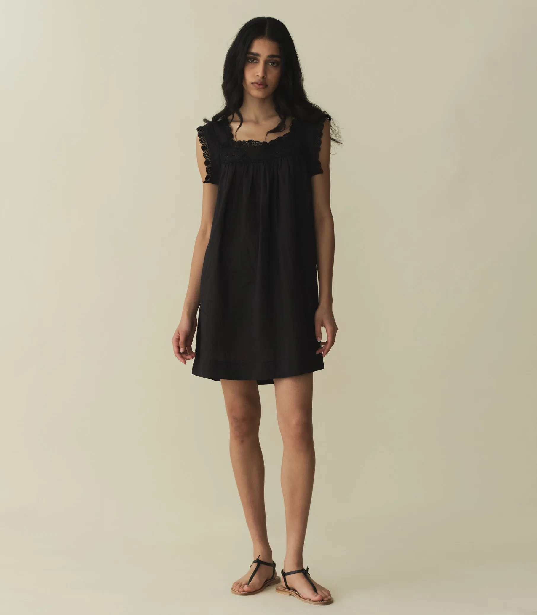 HMD -- ALMADIA DRESS -- BLACK sold by Doen