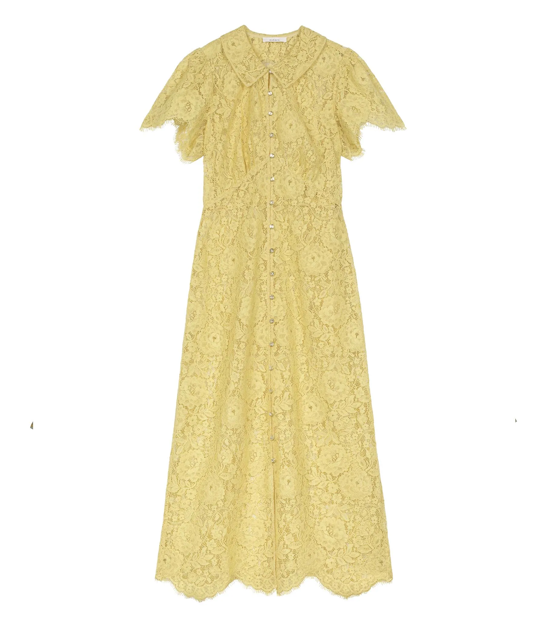 HMD -- SOHANA DRESS -- DAFFODIL YELLOW sold by Doen product image thumbnail 5