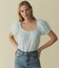 HMD -- FREDERICA TOP -- ALICE BLUE sold by Doen