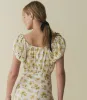 HMD -- SERA DRESS -- GOLD FROLICKING FLORAL sold by Doen