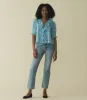 HMD -- HENRI TOP -- BLEU DAISY FIELDS sold by Doen