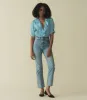 HMD -- HENRI TOP -- BLEU DAISY FIELDS sold by Doen