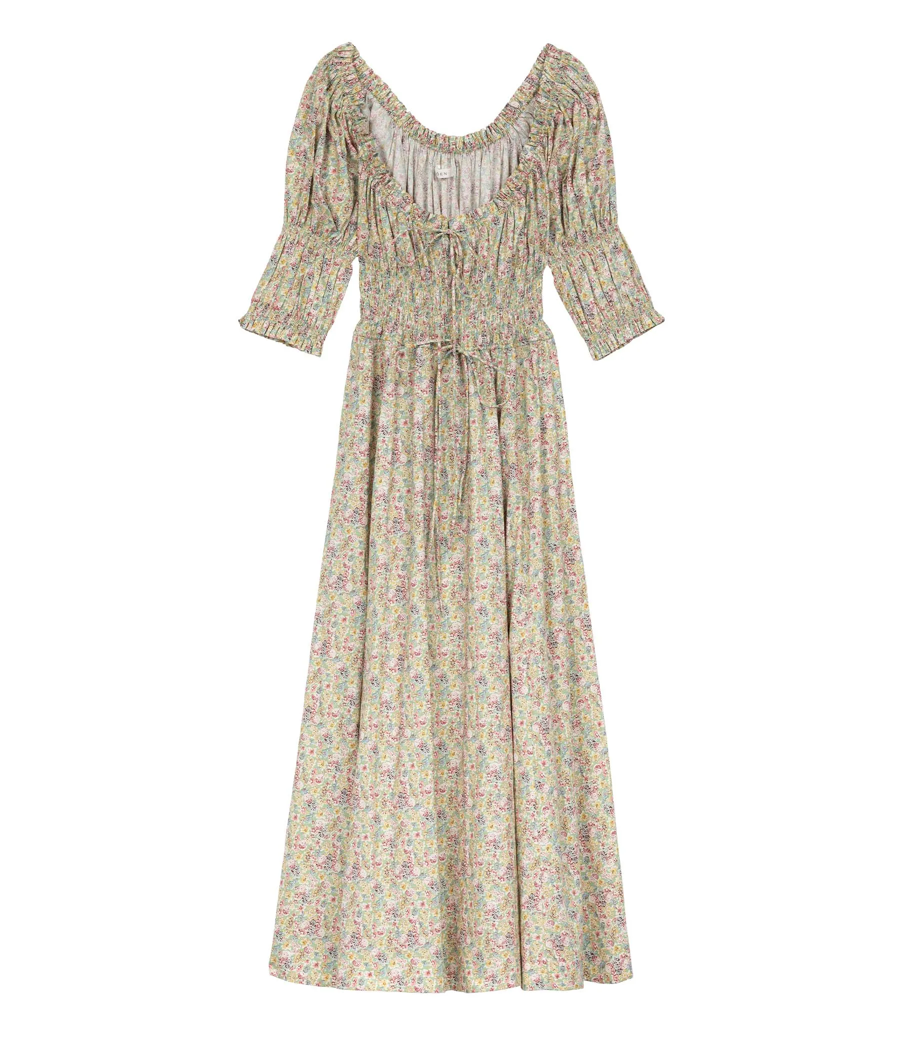 HMD -- ISCHIA DRESS -- CHRYSANTHEMUM SKY FLORAL sold by Doen product image thumbnail 5