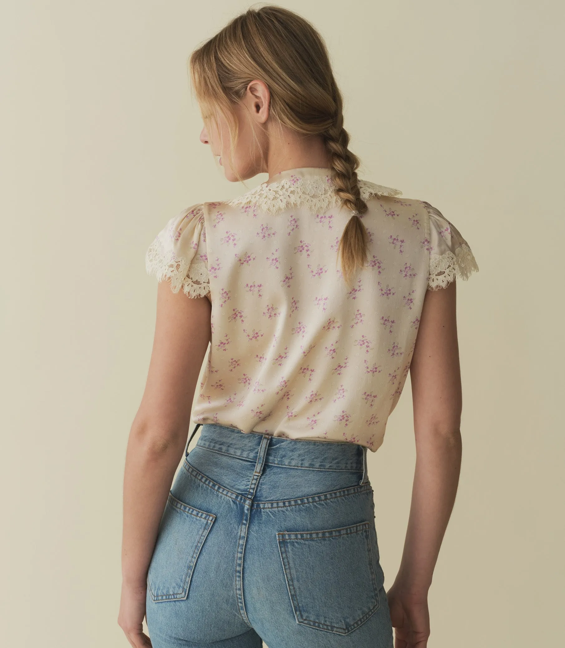 HMD -- JOSEPHINE TOP -- ROSE HILLSIDE HEATHER sold by Doen product image thumbnail 3