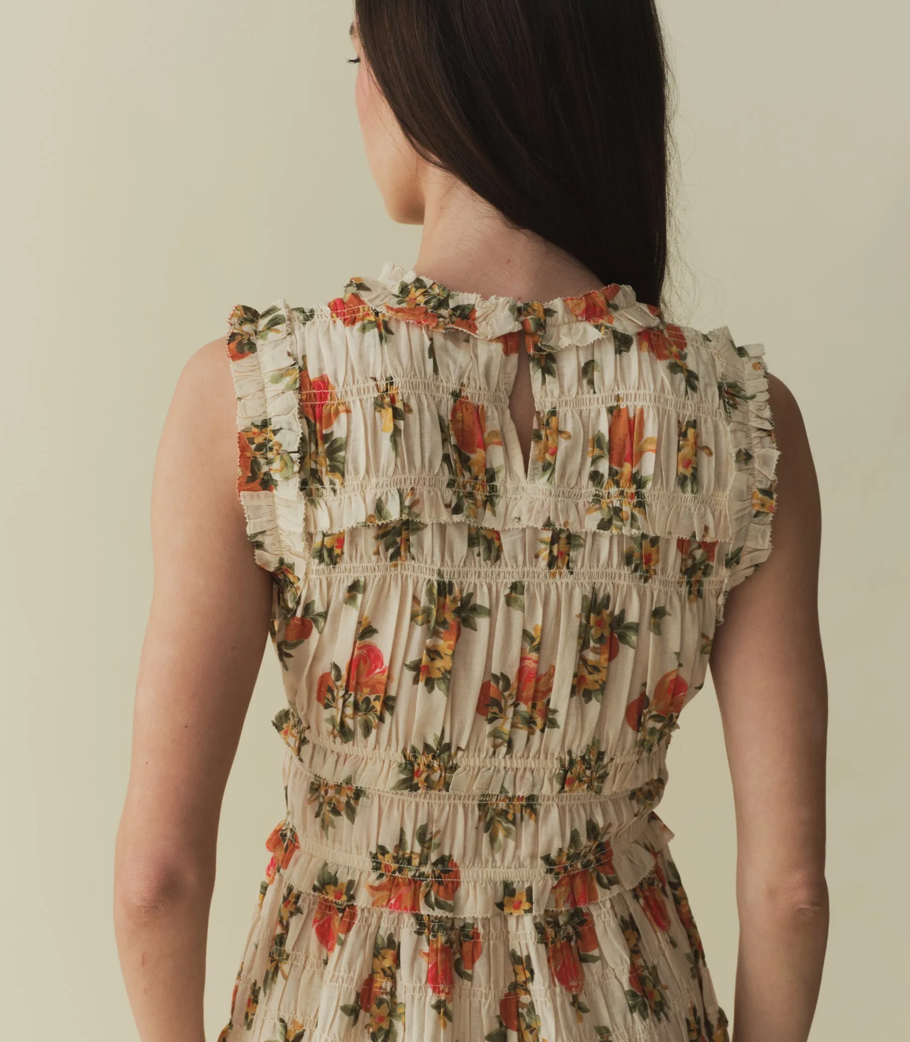 HMD -- MARTHA DRESS -- ORANGERIE FLORAL sold by Doen product image thumbnail 4