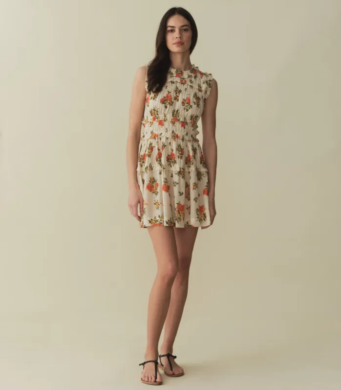 HMD -- MARTHA DRESS -- ORANGERIE FLORAL sold by Doen