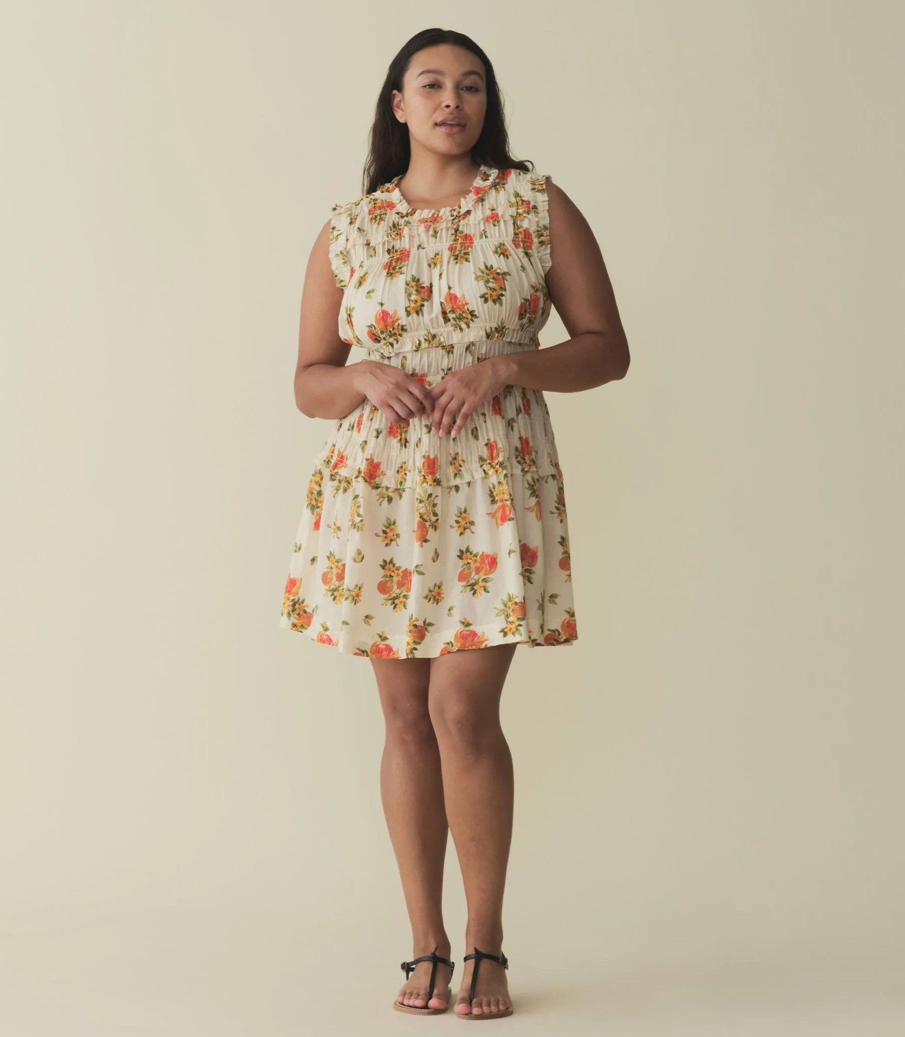 HMD -- MARTHA DRESS -- ORANGERIE FLORAL sold by Doen product image thumbnail 5