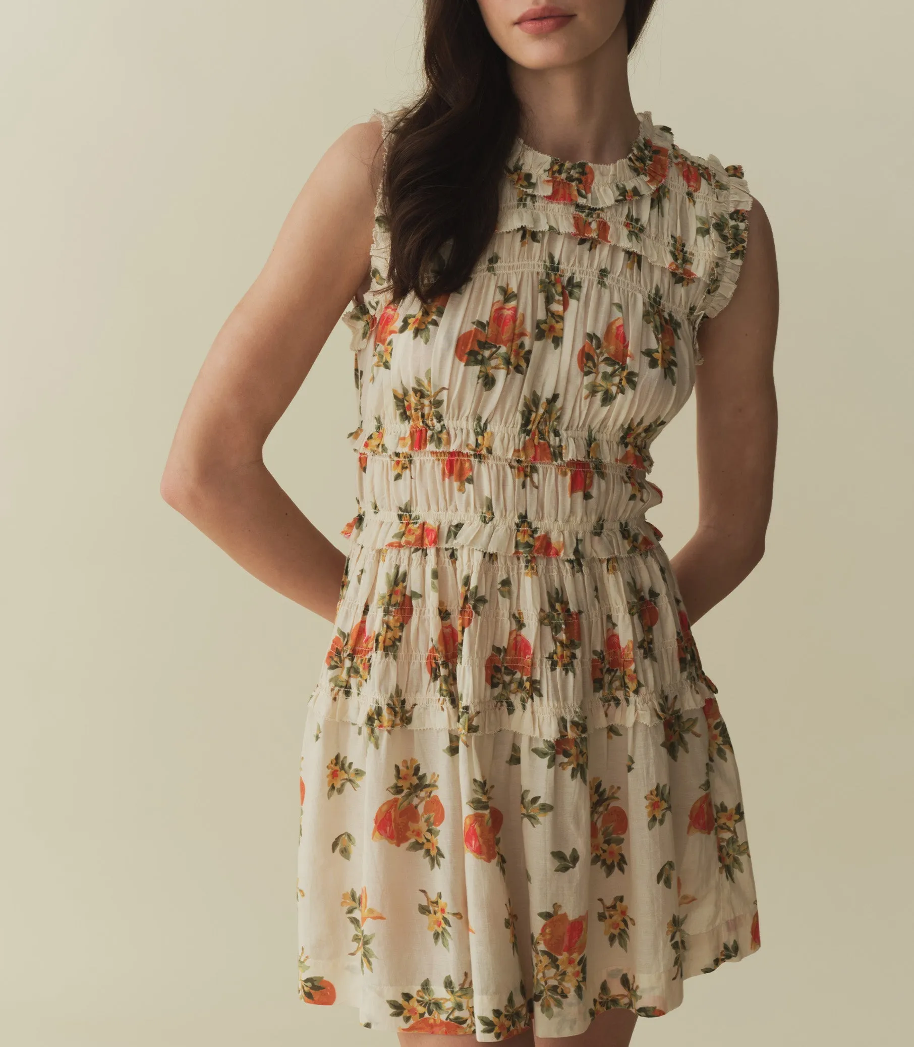 HMD -- MARTHA DRESS -- ORANGERIE FLORAL sold by Doen product image thumbnail 2