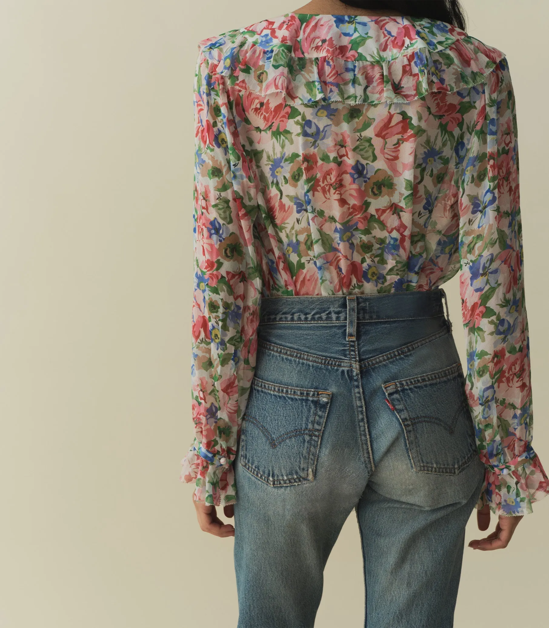 HMD -- SOLANGE TOP -- TULIP GROVE sold by Doen product image thumbnail 3