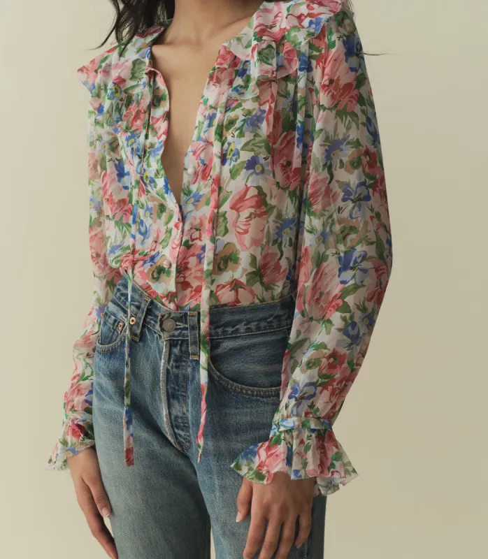 HMD -- SOLANGE TOP -- TULIP GROVE sold by Doen