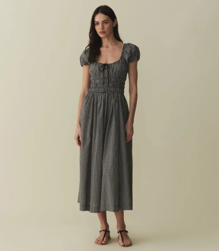 HMD -- QUINN DRESS -- LA MADDALENA GINGHAM sold by Doen