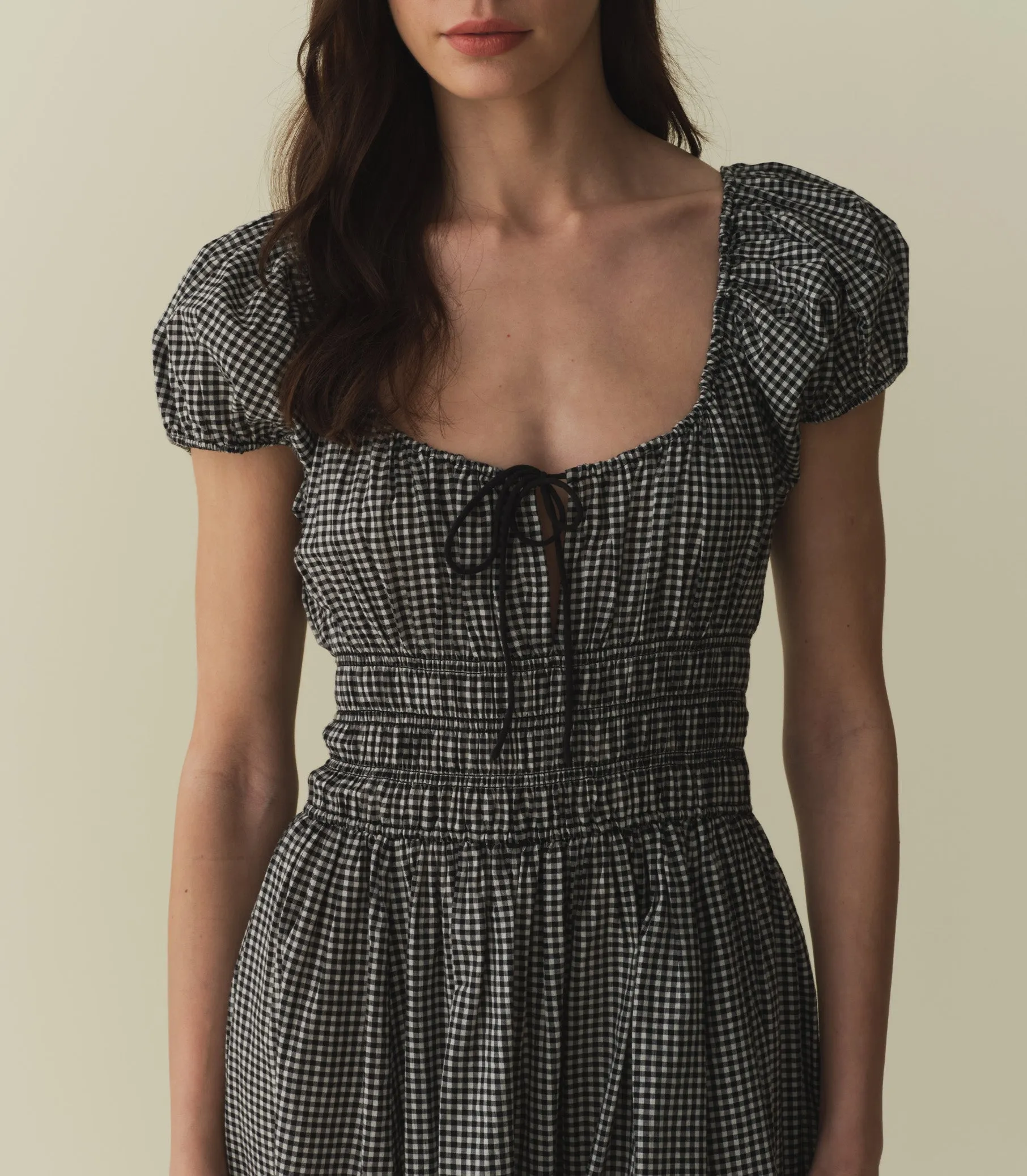 HMD -- QUINN DRESS -- LA MADDALENA GINGHAM sold by Doen product image thumbnail 2