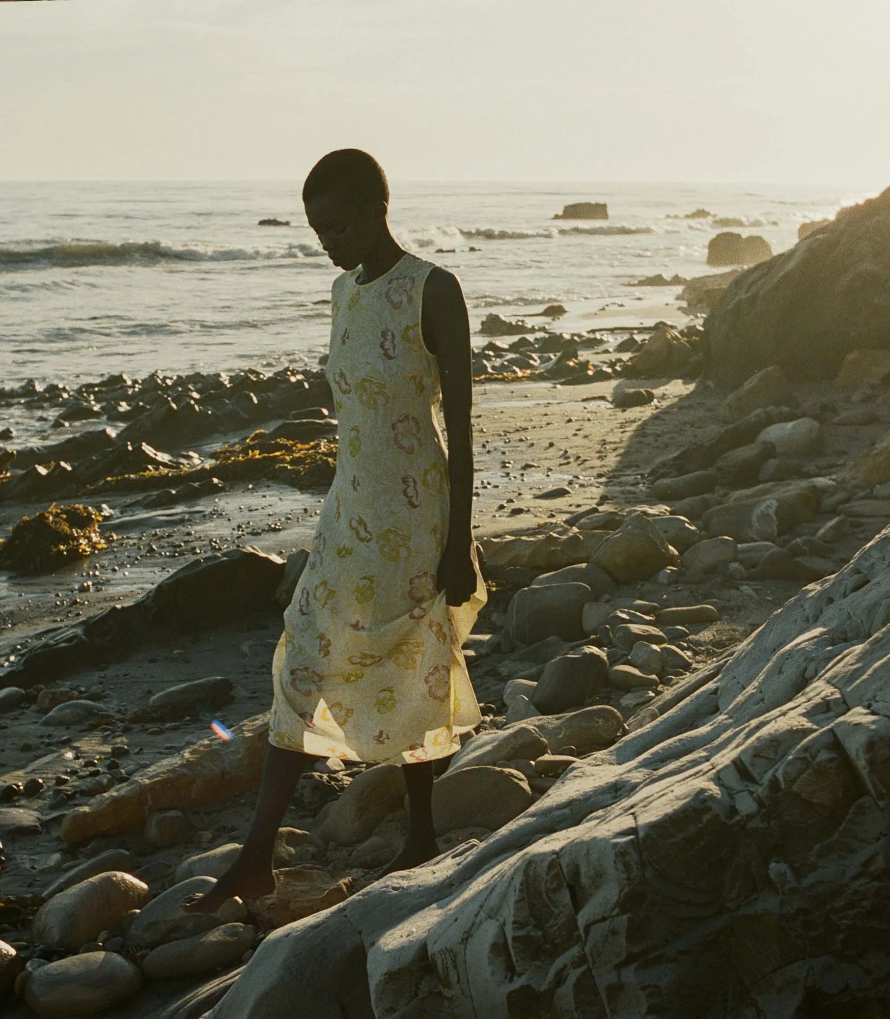 HMD -- CHANDRA DRESS -- CITRON ANEMONE BLOOM sold by Doen product image thumbnail 2