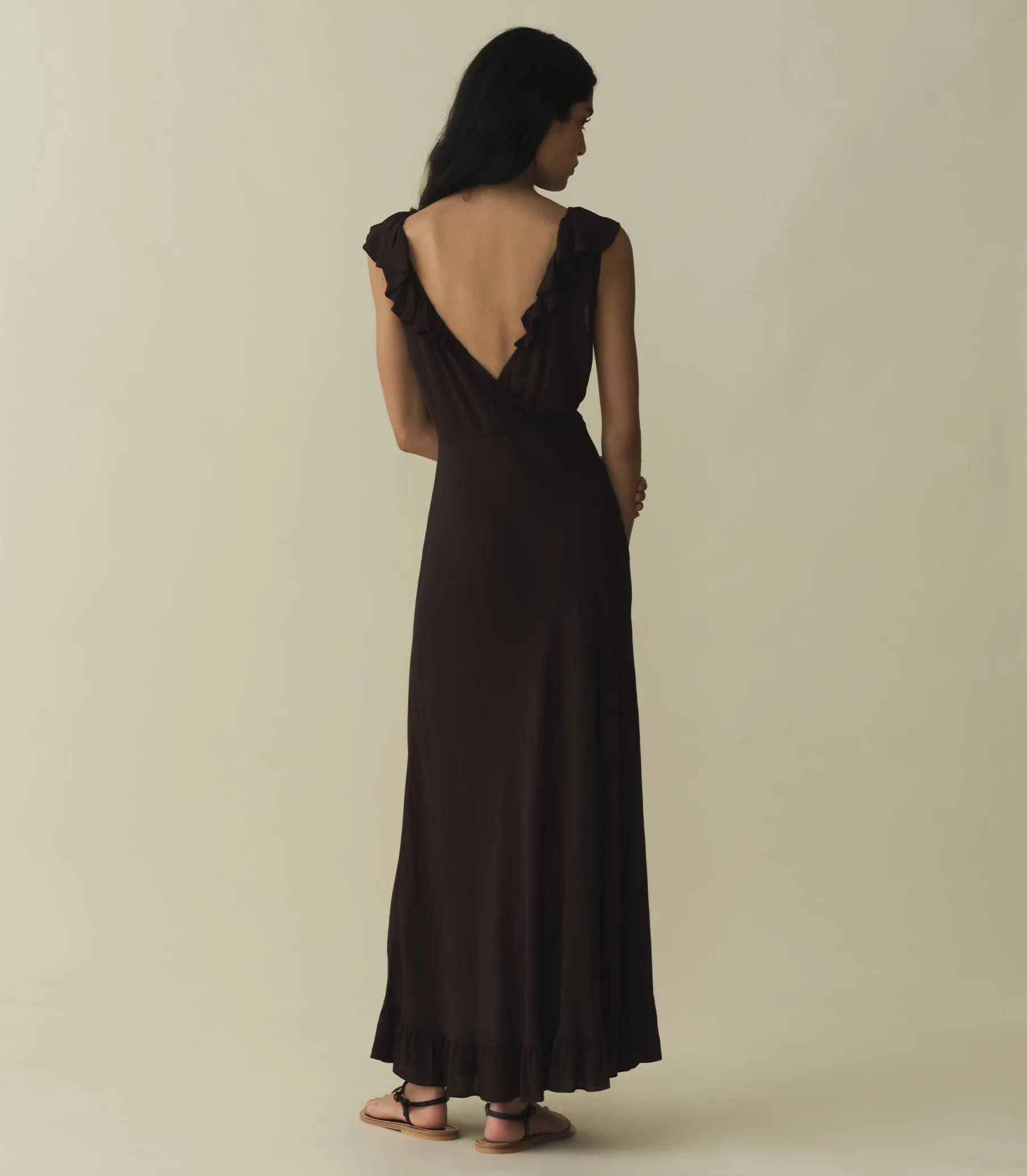 HMD -- ARLEEN DRESS -- BLACK sold by Doen product image thumbnail 4