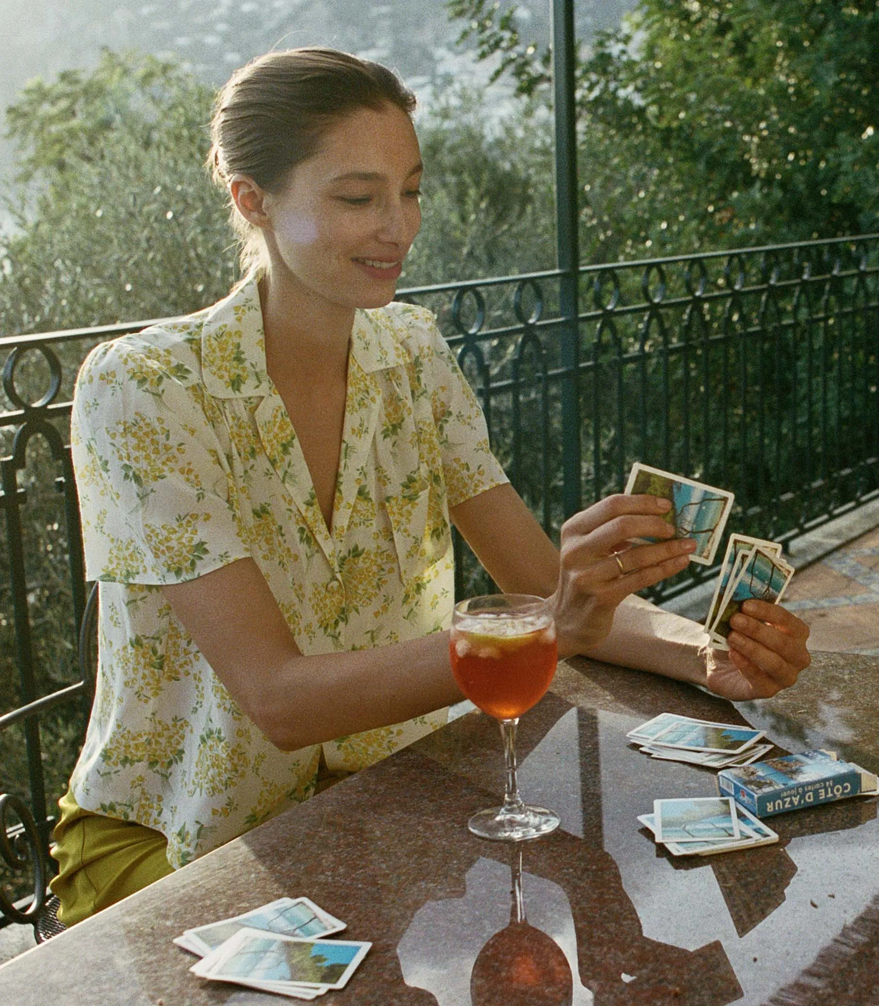 HMD -- LAYLA TOP -- SALT MAY BELL FLORAL sold by Doen product image thumbnail 2