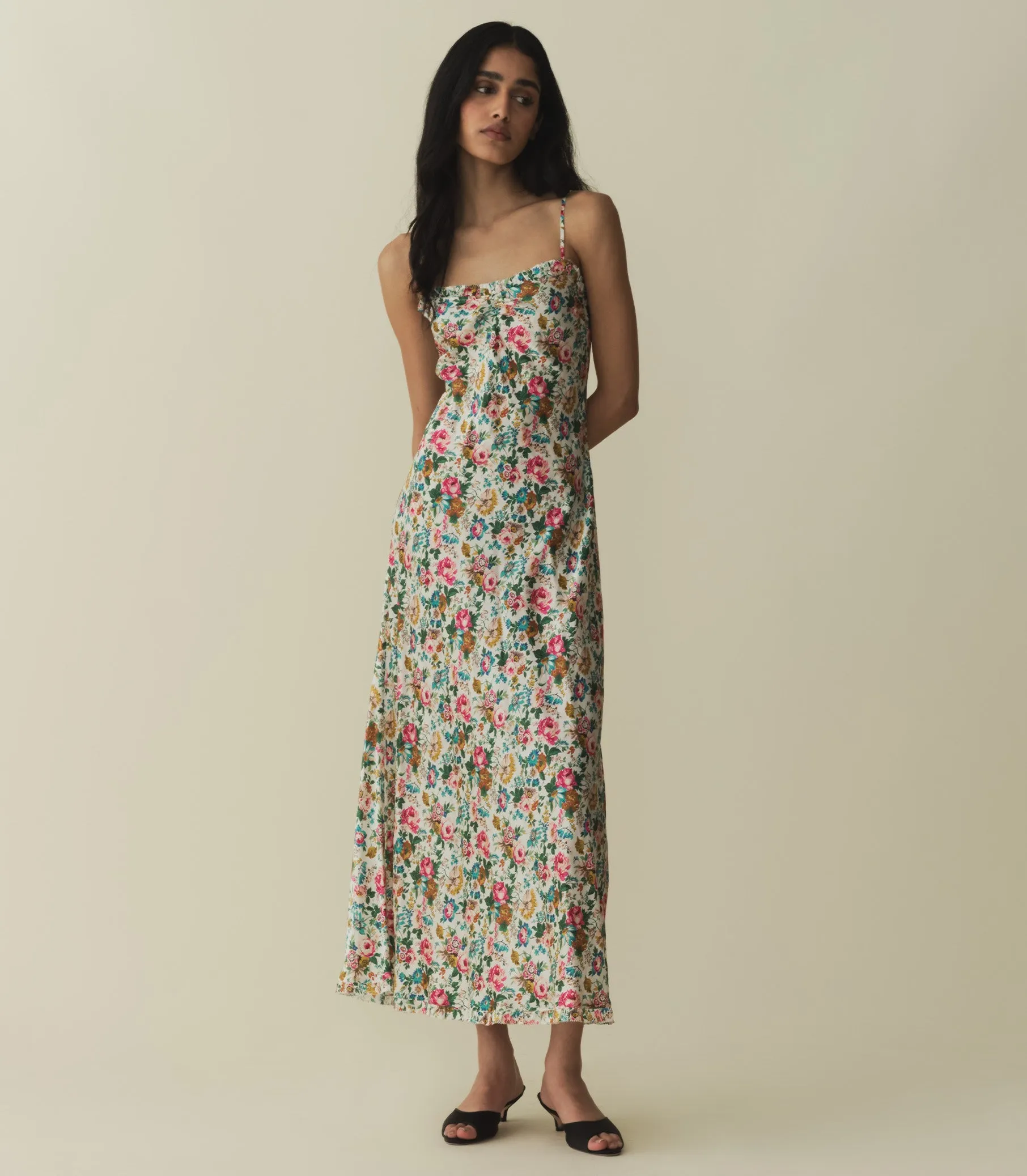 HMD -- CALSI DRESS -- LIBERTY ROSE ROMANCE sold by Doen product image thumbnail 4