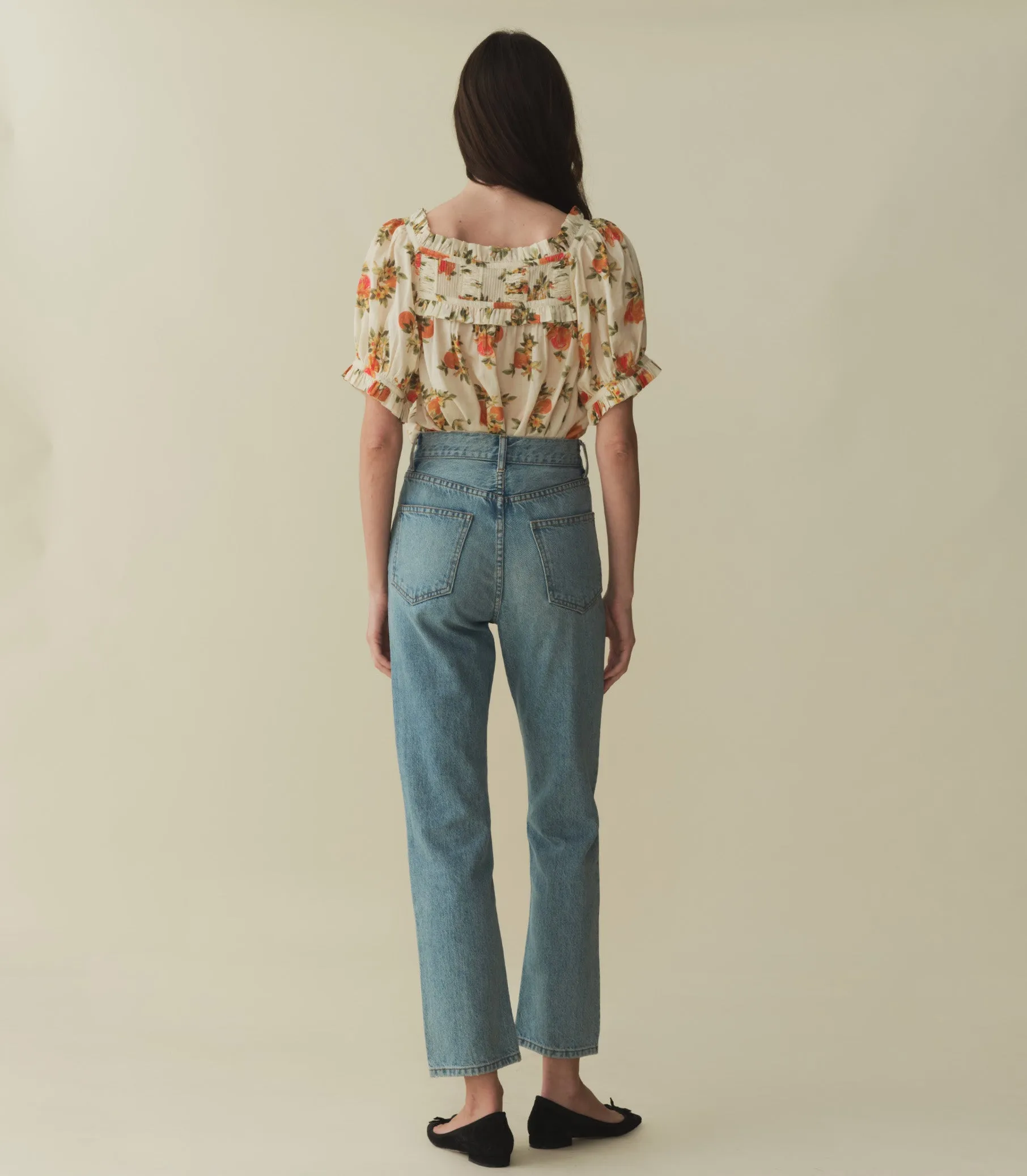 HMD -- FRANCES TOP -- ORANGERIE FLORAL sold by Doen product image thumbnail 3