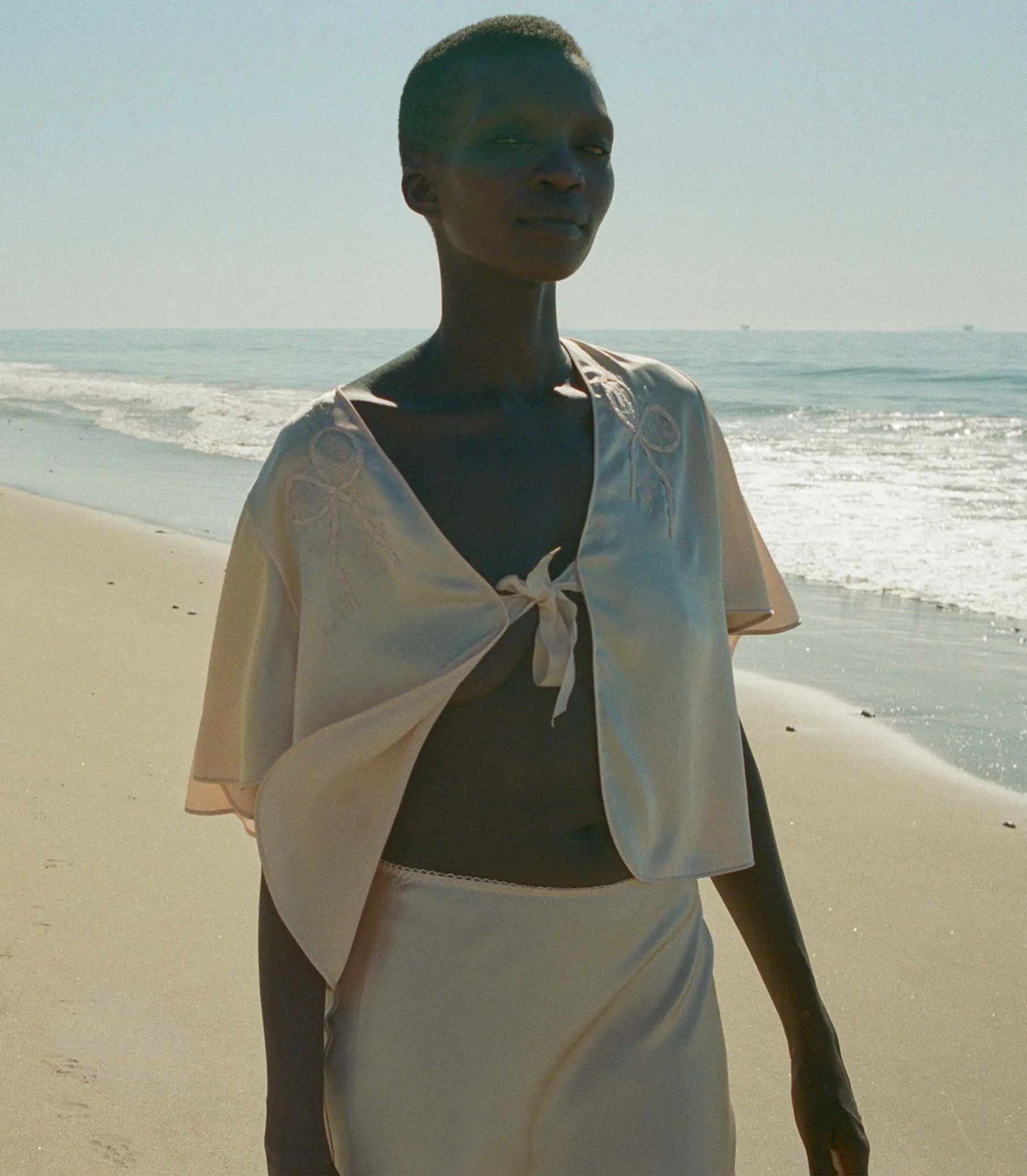 HMD -- CHANTAL TOP -- PETUNIA PINK sold by Doen product image thumbnail 5