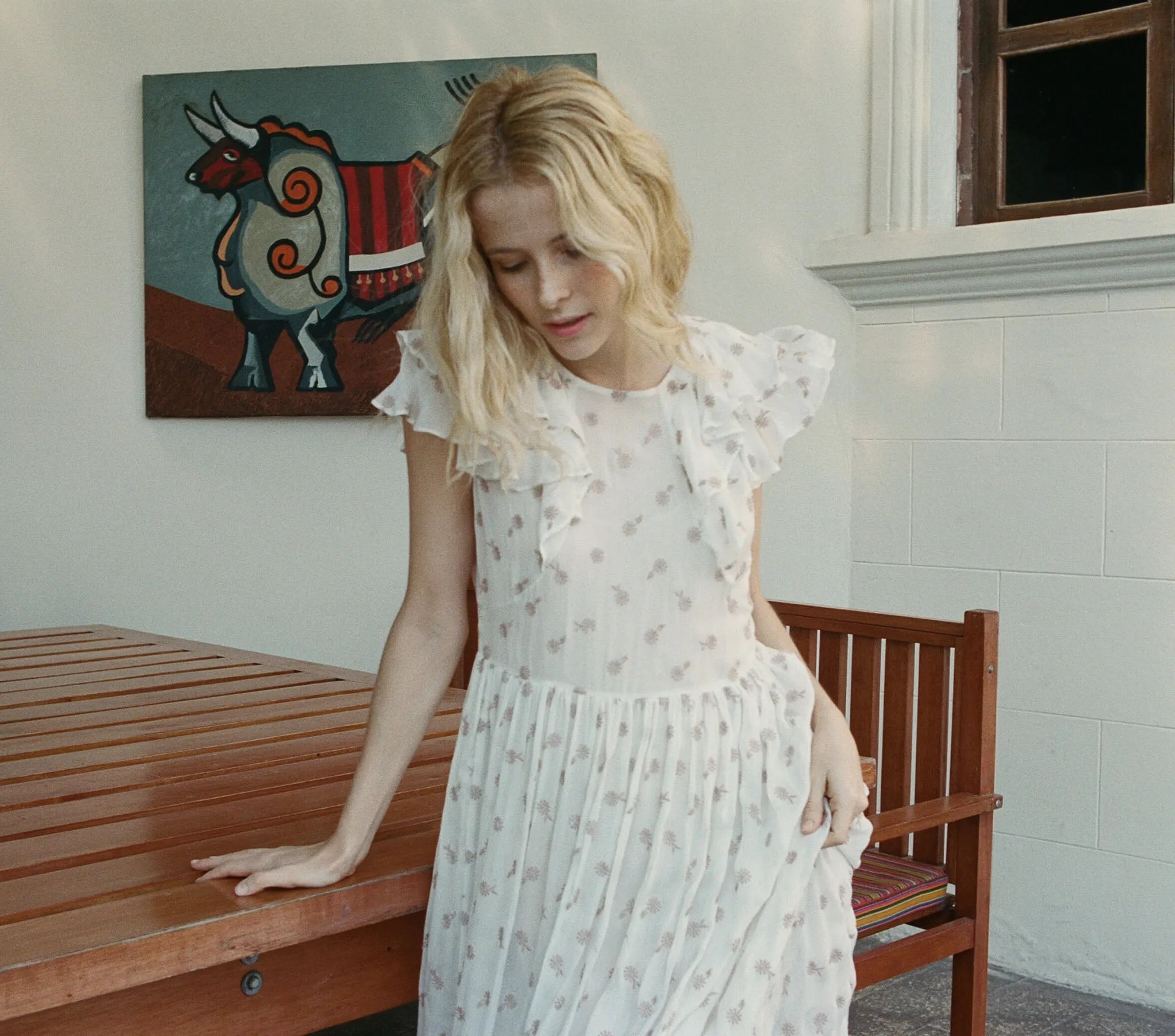 HMD -- FLORA DRESS -- SALT sold by Doen product image thumbnail 3